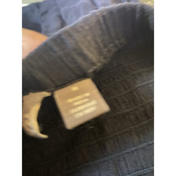 Chelsea28 Strapless Dress Coverup Maxi Navy Blue Size M - Picture 5 of 5